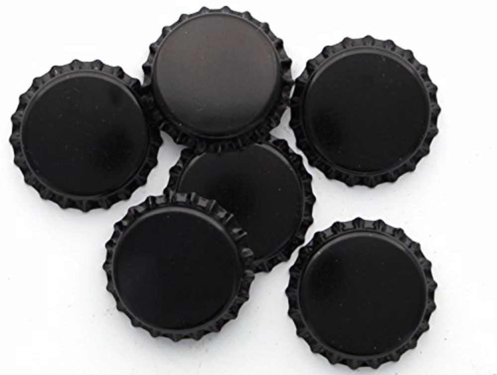 Crown Caps With Oxy-Liner-576 Caps (Black)