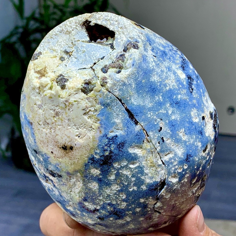 371G Natural beautiful agate geode quartz specimen Healing