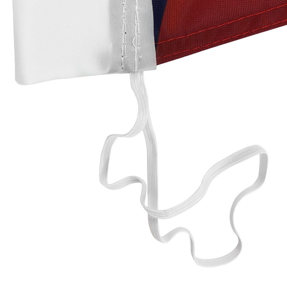 Red Swooper Flutter Feather Advertising Blank Solid Color Banner Flag