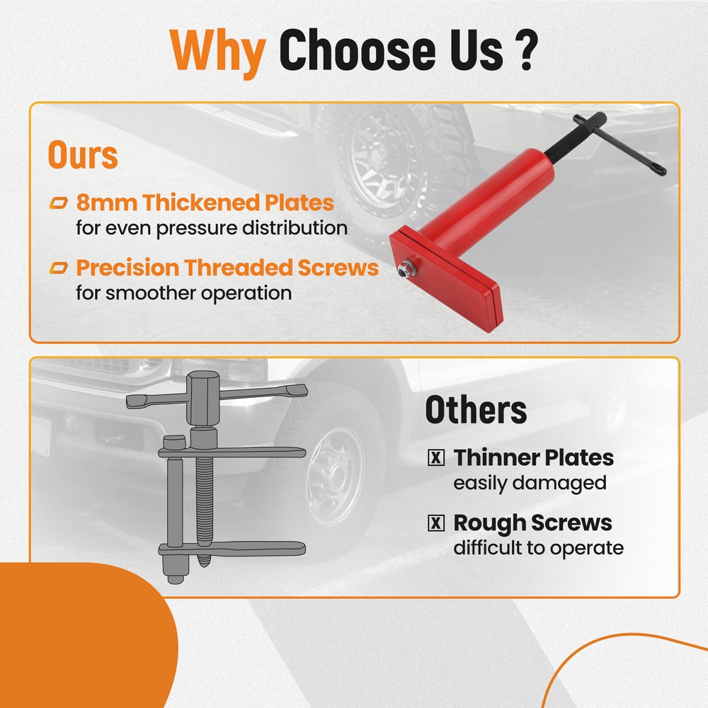 Brake Caliper Tool Multi Piston Brake Pad Spreader Tool For Light Trucks ATVs