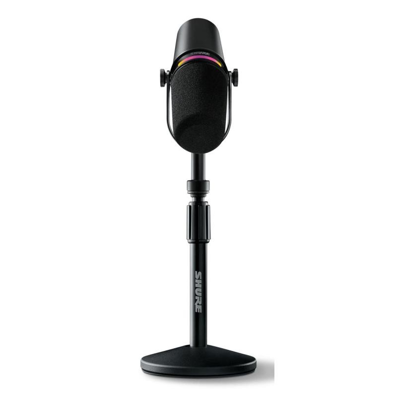 Shure MV7+ Black, White Studio Microphone