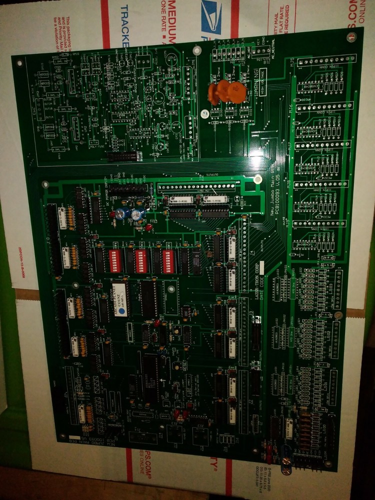 lazertron coynz arcade main pcb untested #1