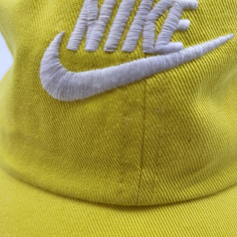 Nike Golf Hat Yellow Embroidered OS Gorpcore