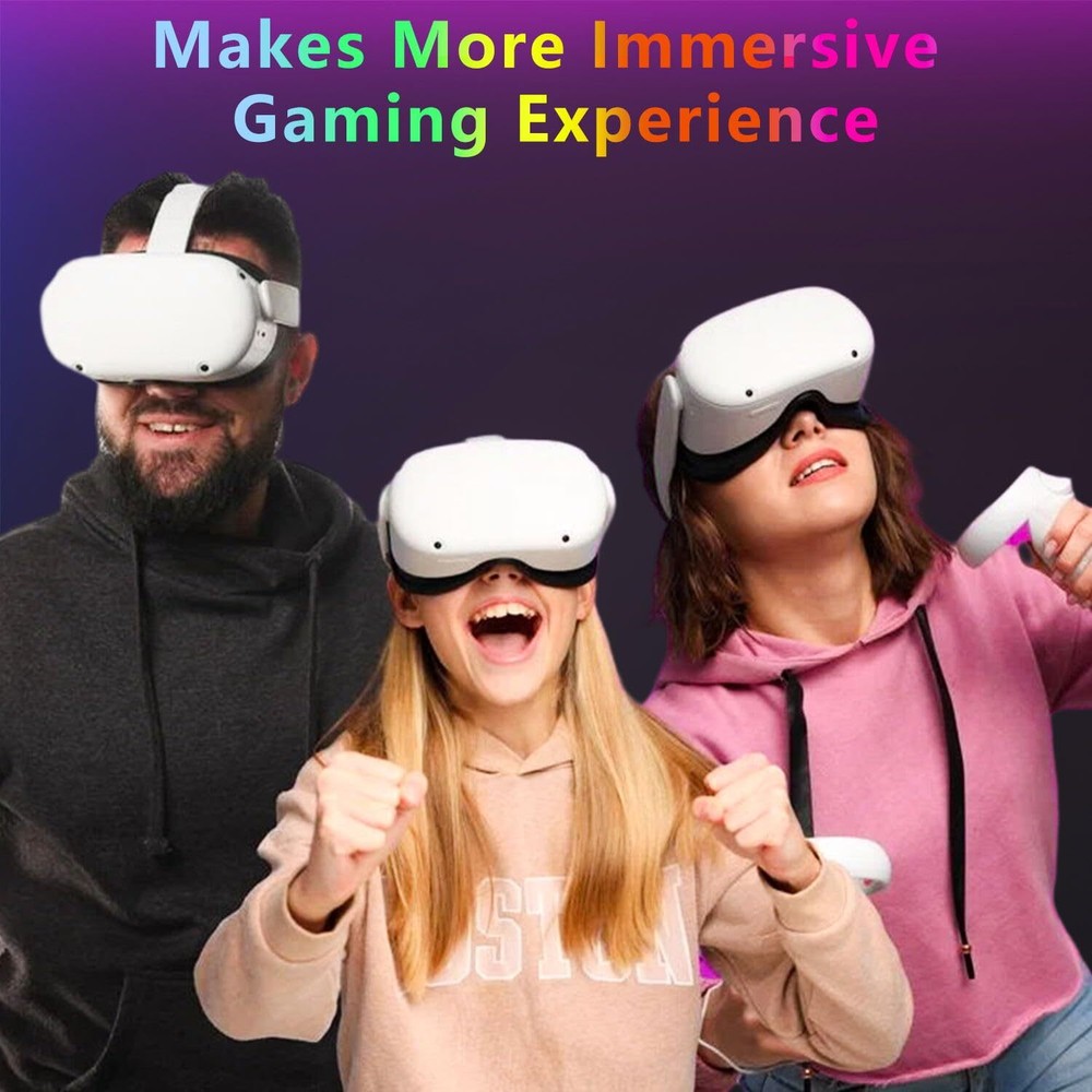 Face Pad & Face Cover Cushion Replacement Compatible With Oculus/meta Quest 2 vr
