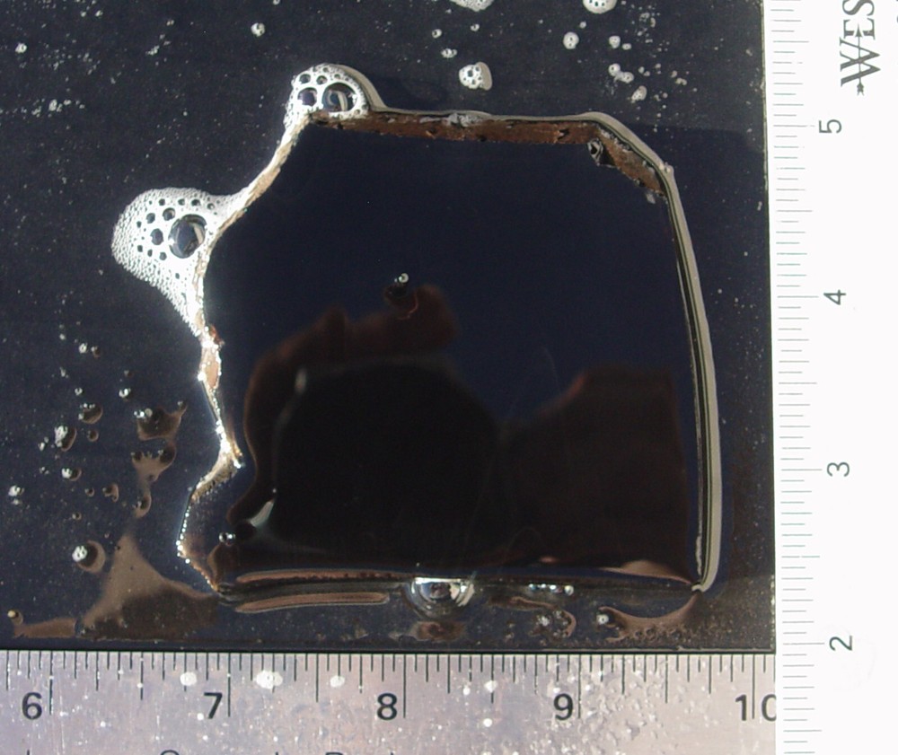 Obsidian Lapidary Slab T1192
