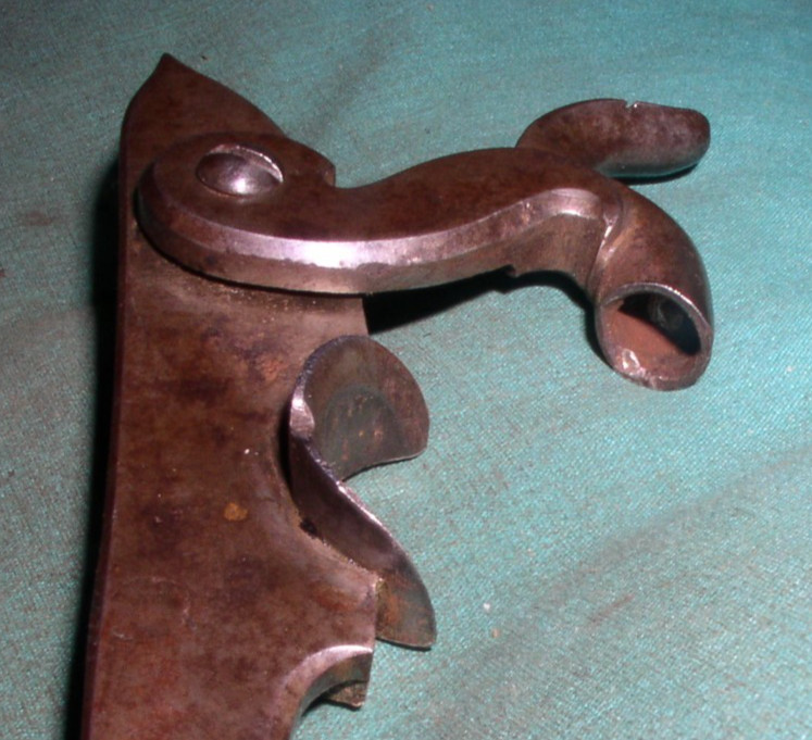 Unknown Original Percussion Pistol? LOCKPLATE & HAMMER TJ7326