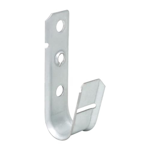 25 Pack Heavy Duty Cable Support J Hooks, Cable and Wire Support J-Hook 3/4"
