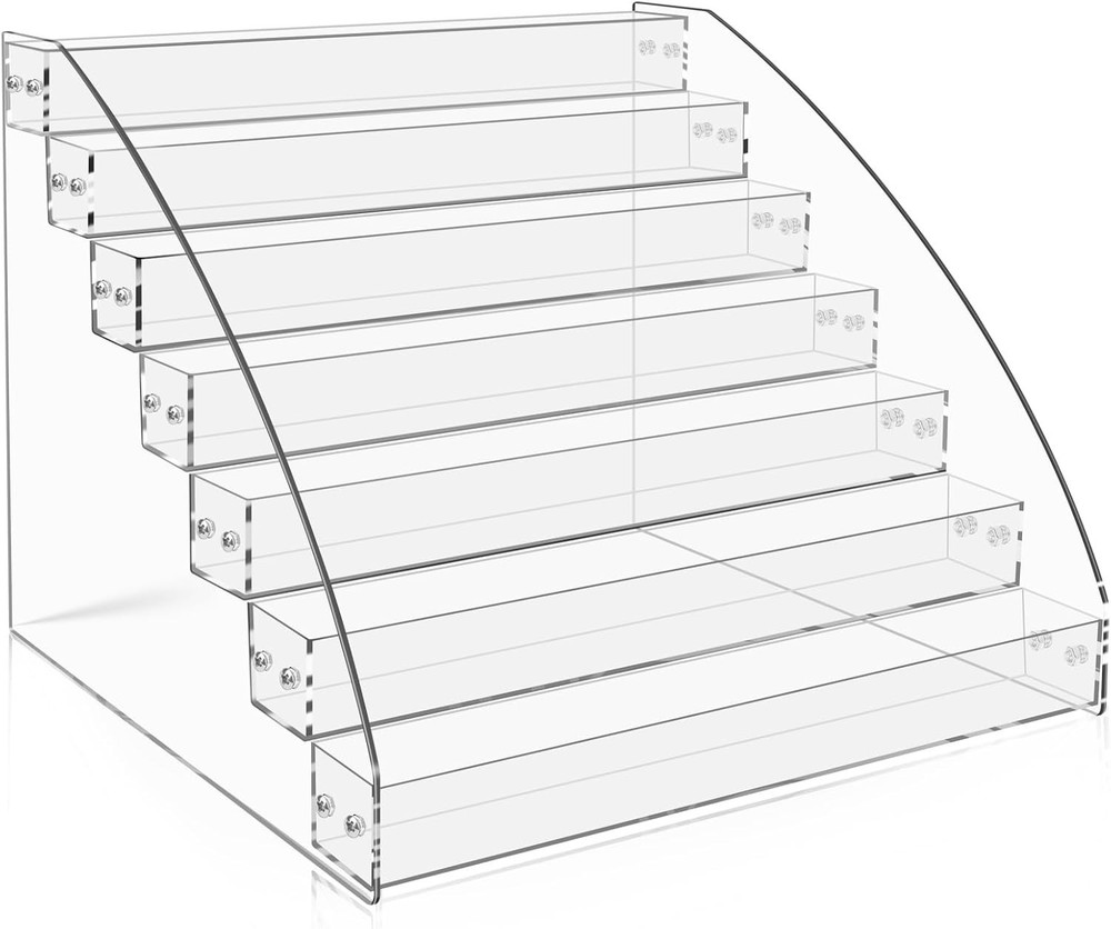 lear Acrylic Paint Organizer: 7-Tier Miniature Paint Holder