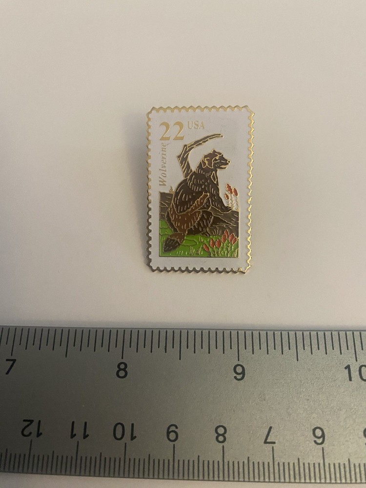 USPS Wolverine Lapel Pin P178