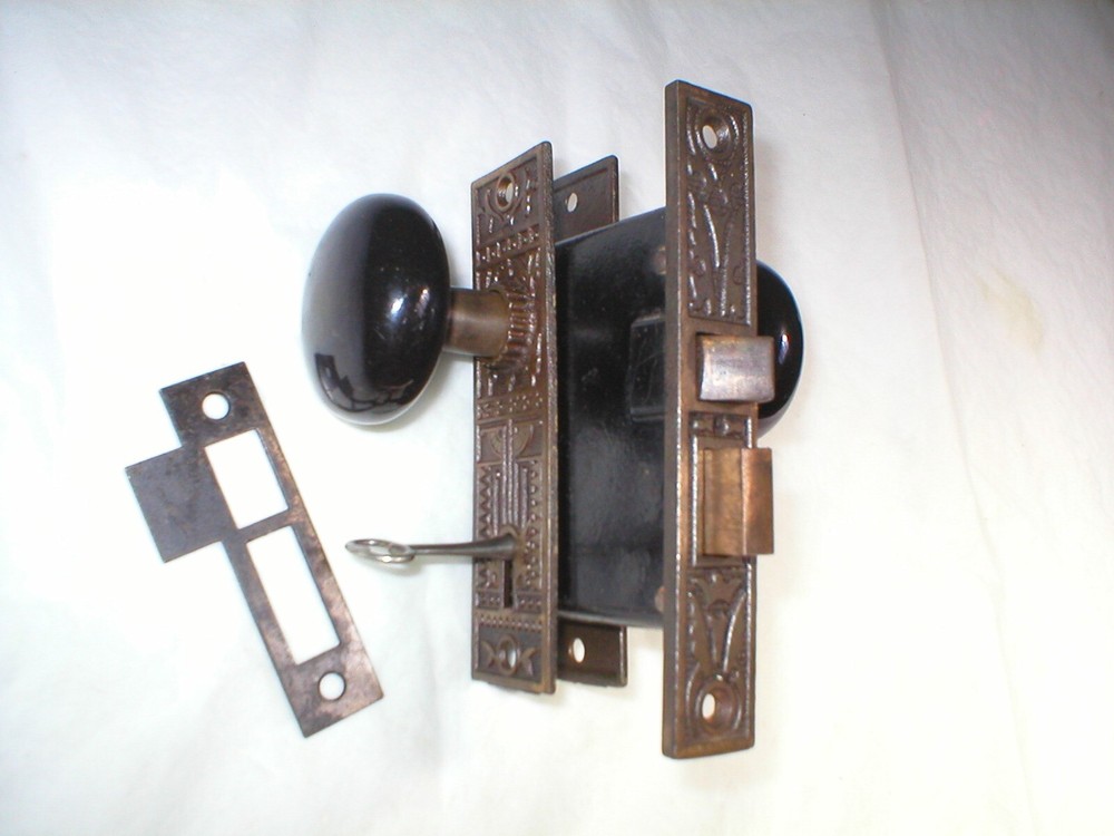 Antique Victorian Era Door Hardware