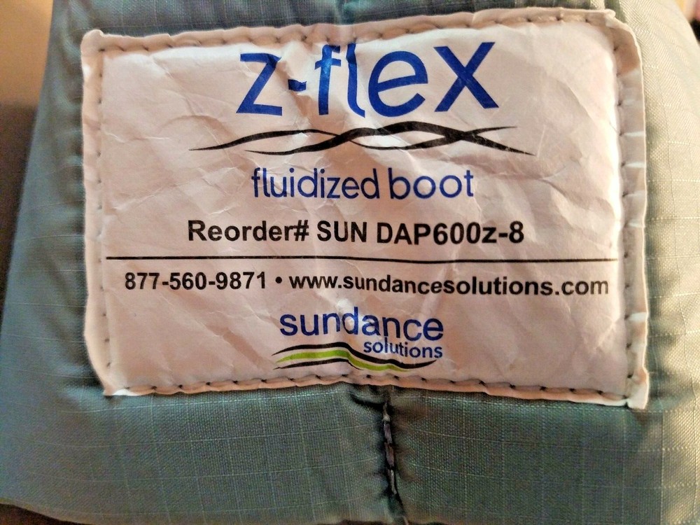 DAP600z-8 Sundance Solutions z-flex Fluidized Boot - Heel Protection Boot