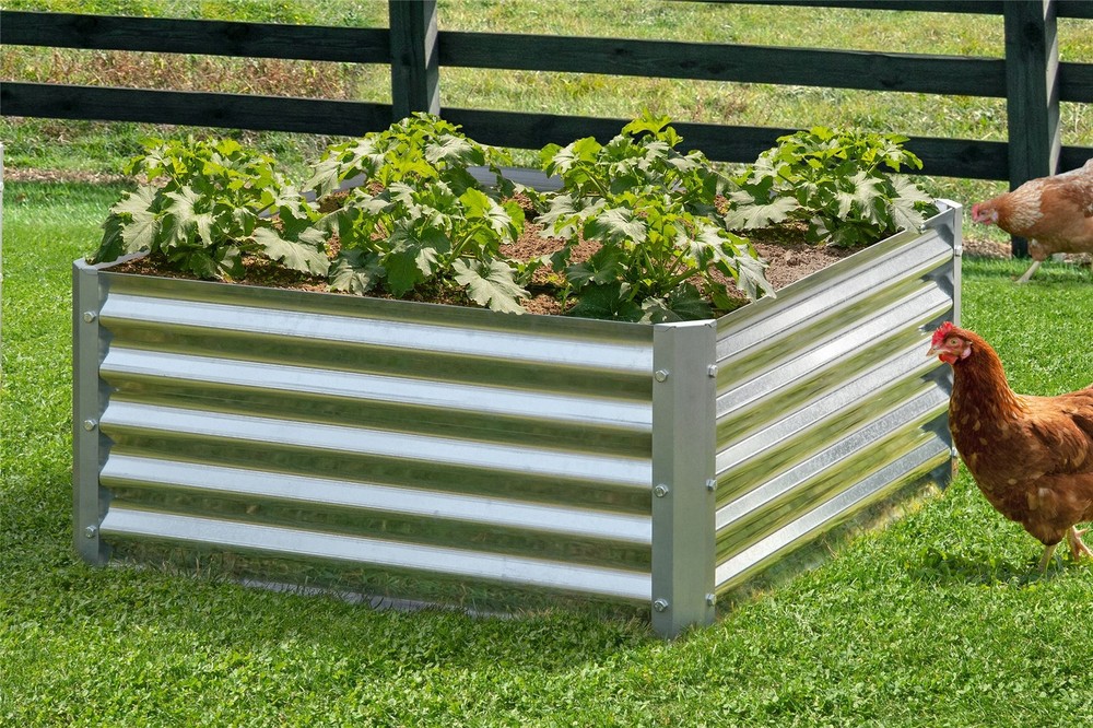 Raised Bed Garden 6X36X17 Galvanized