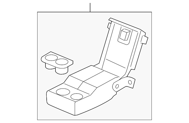 Genuine GM Armrest 19123153
