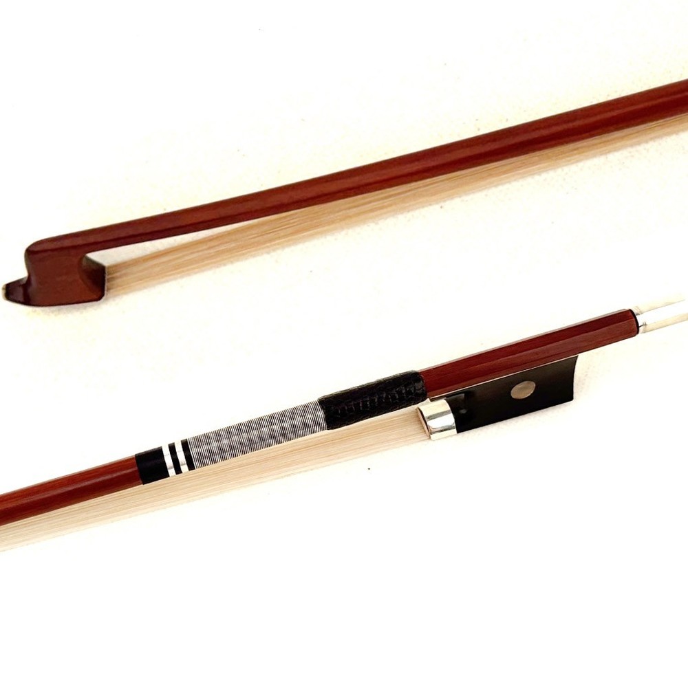 Professional 4/4 Master Violin Bow Antique Pernambuco Sartory Copy Silver