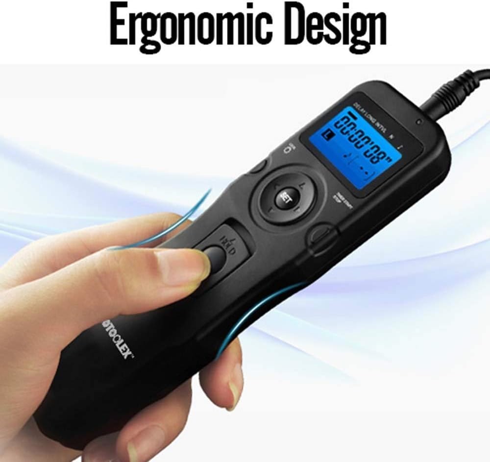 PHOTOOLEX Intervalometer Digital Camera Remote Shutter Release Controller T710N