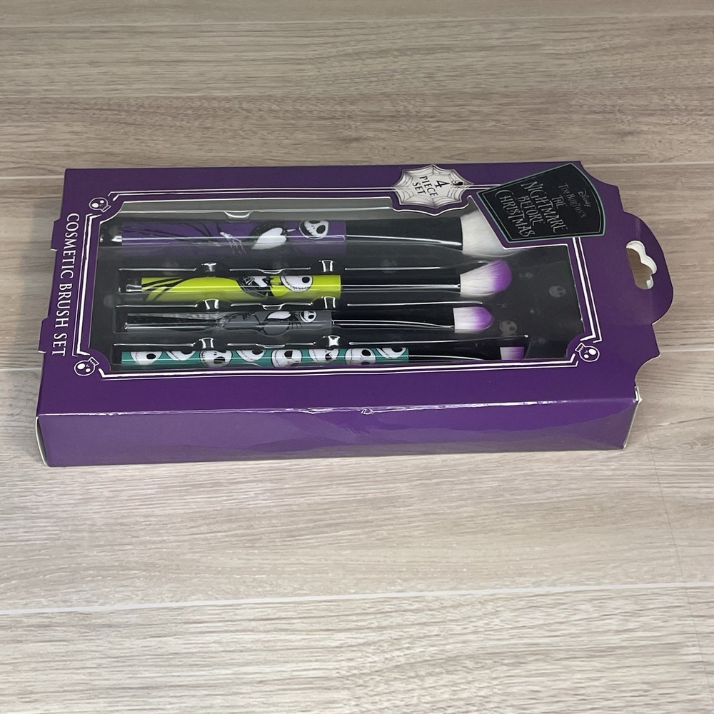 Nightmare Before Christmas Makeup Three Piece Set New In Packaging