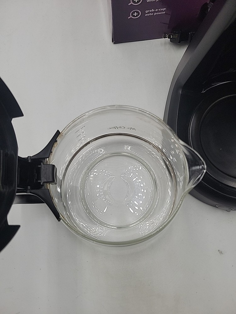 Mr. Coffee 12 Cup Switch Coffee Maker - Black, Easy On, Easy Off