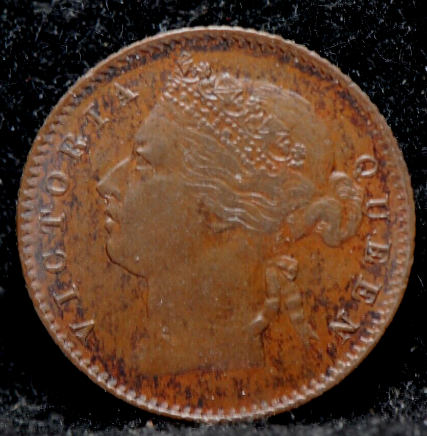 Straits Settlements, 1899 1/4 Cent, KM14, Extremely Fine+, 2-21