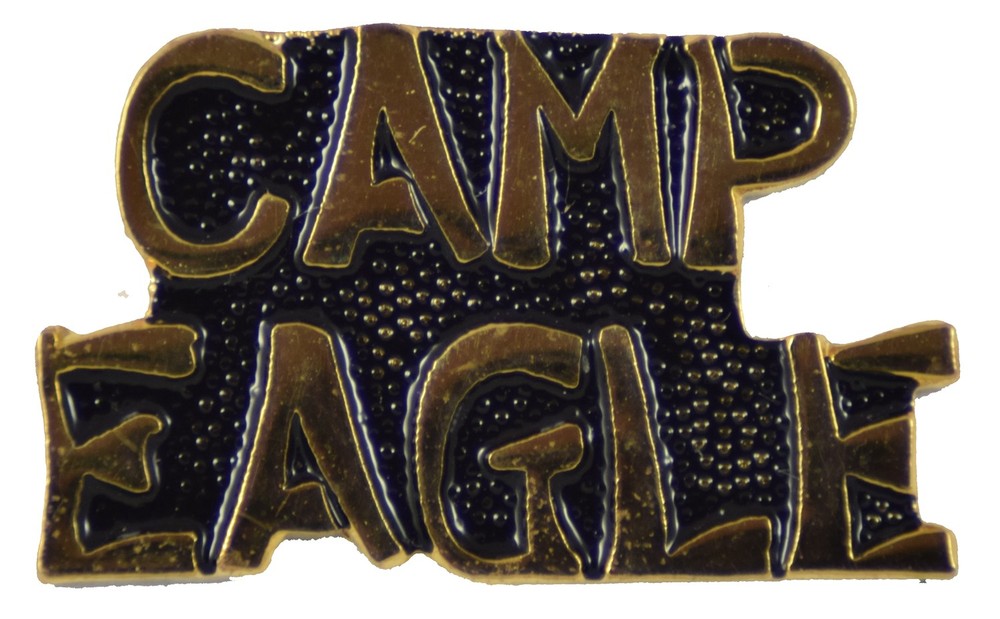 CAMP EAGLE HAT PIN