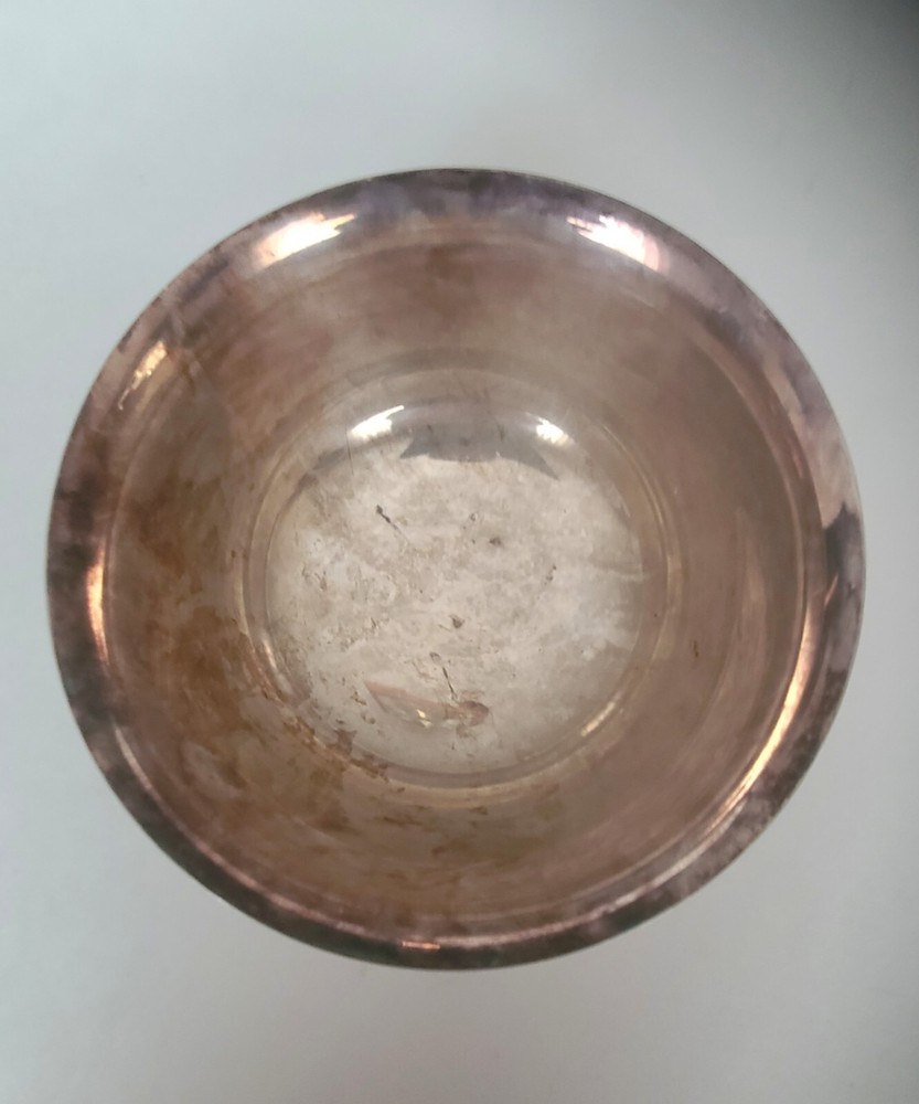 Vintage Webster Wilcox Silver Plated Footed Bowl IS Co. 336/6