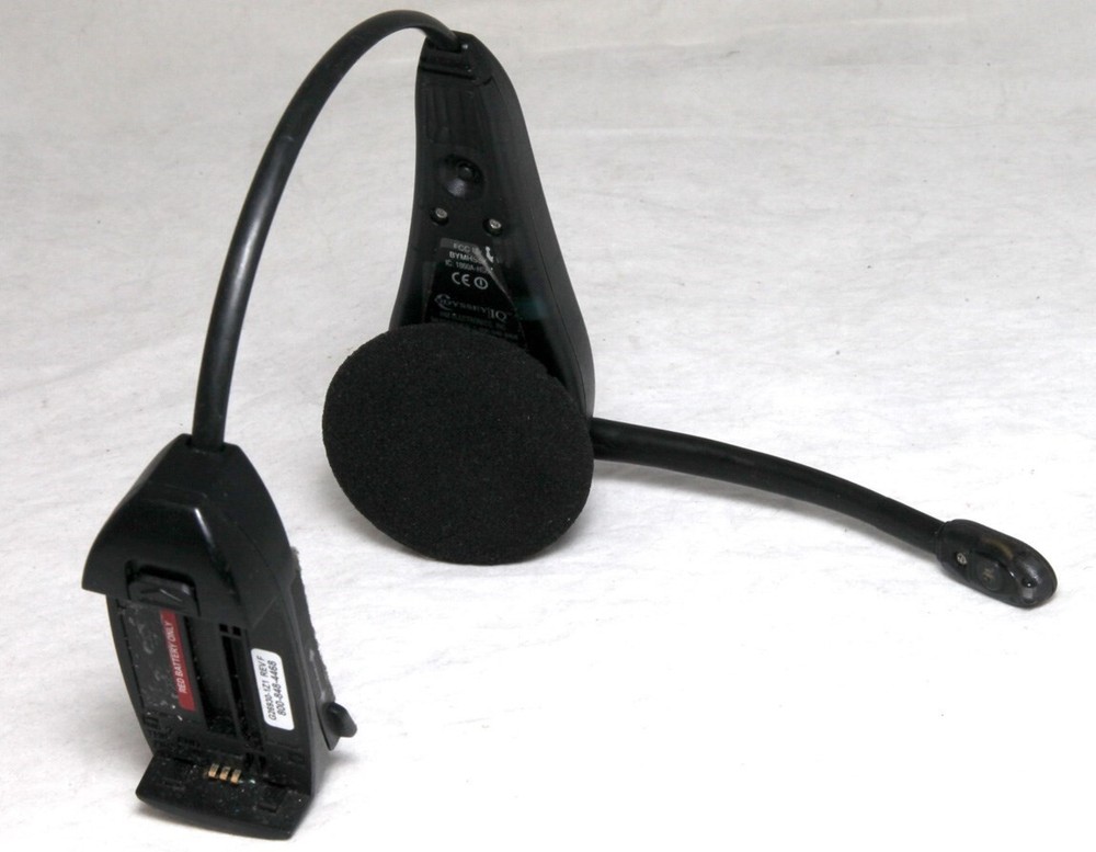 HME HS6000 RED Wireless Drive Thru Intercom Headset Works Great With Battery OEM