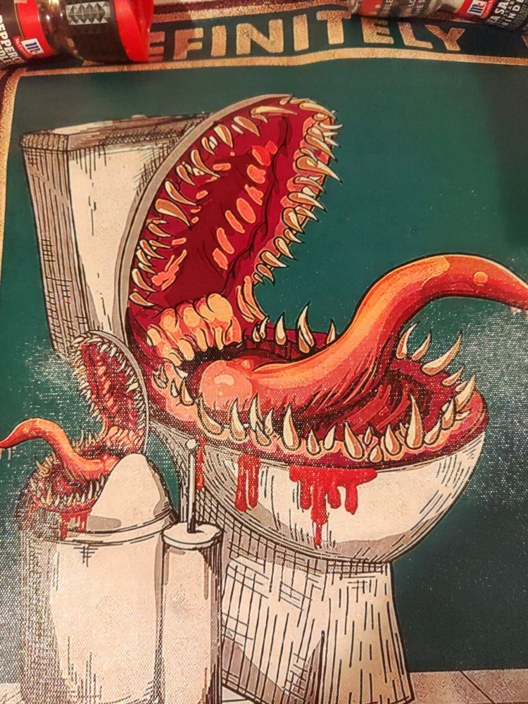 Dungeons And Dragons Mimic Canvas Poster