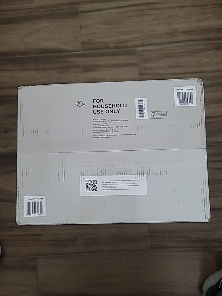 CUISINART BREW CENTRAL PLUS 14-CUP PROGRAMMABLE COFFEE MAKER, STAINLESS,NIB