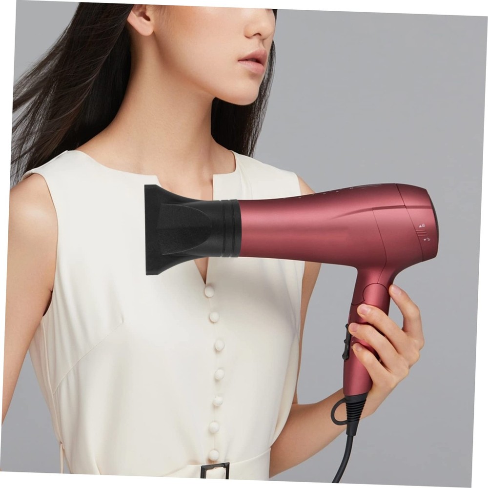 Universal Hair Dryer Diffuser Nozzle Black Nylon Attachment Frizz Control