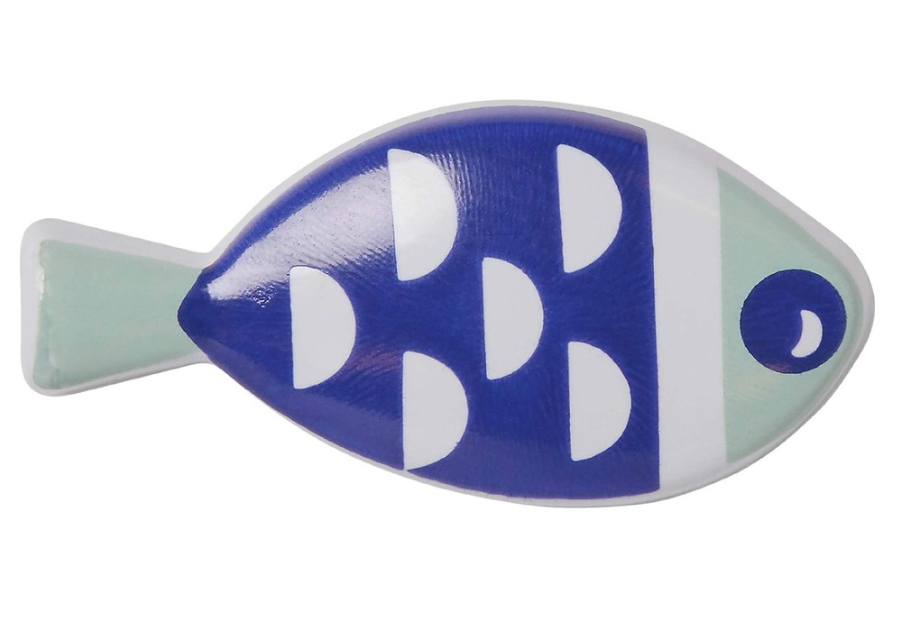 Company Blue Fish Buttons 18 Piece