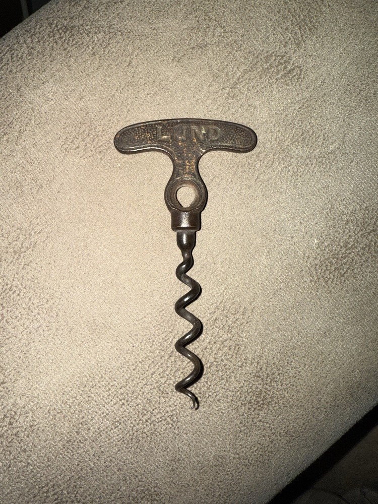 Vintage Lund London Corkscrew c1850