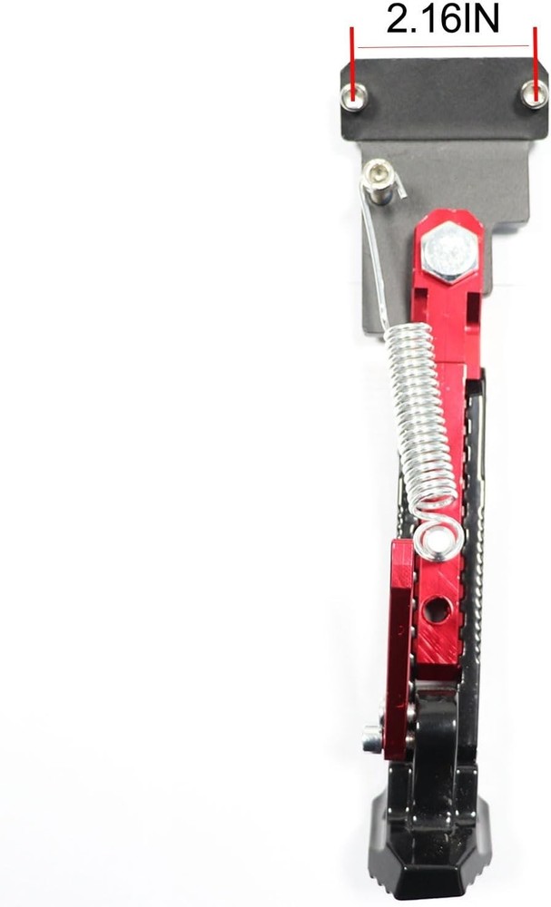 Scooter Stand - Including bracket hole 2.16in Adjustable Kickstand Foot Support
