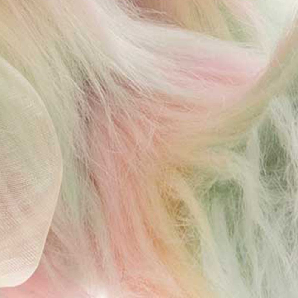 Bubblegum | Pastel Multicolored Five-Way Jointed Handmade Charlie Bear