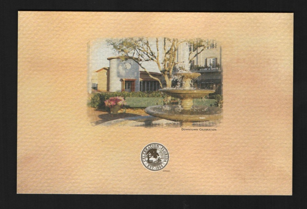 Disney Celebration Post Card