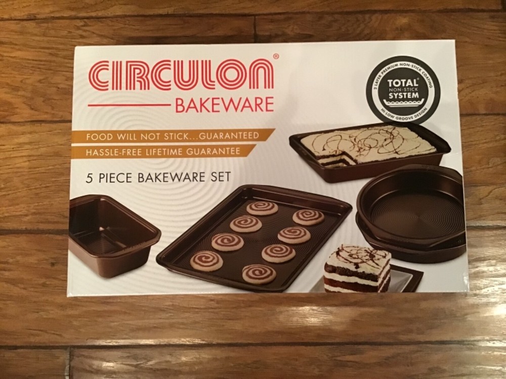 NEW Circulon Bakeware 5 piece set