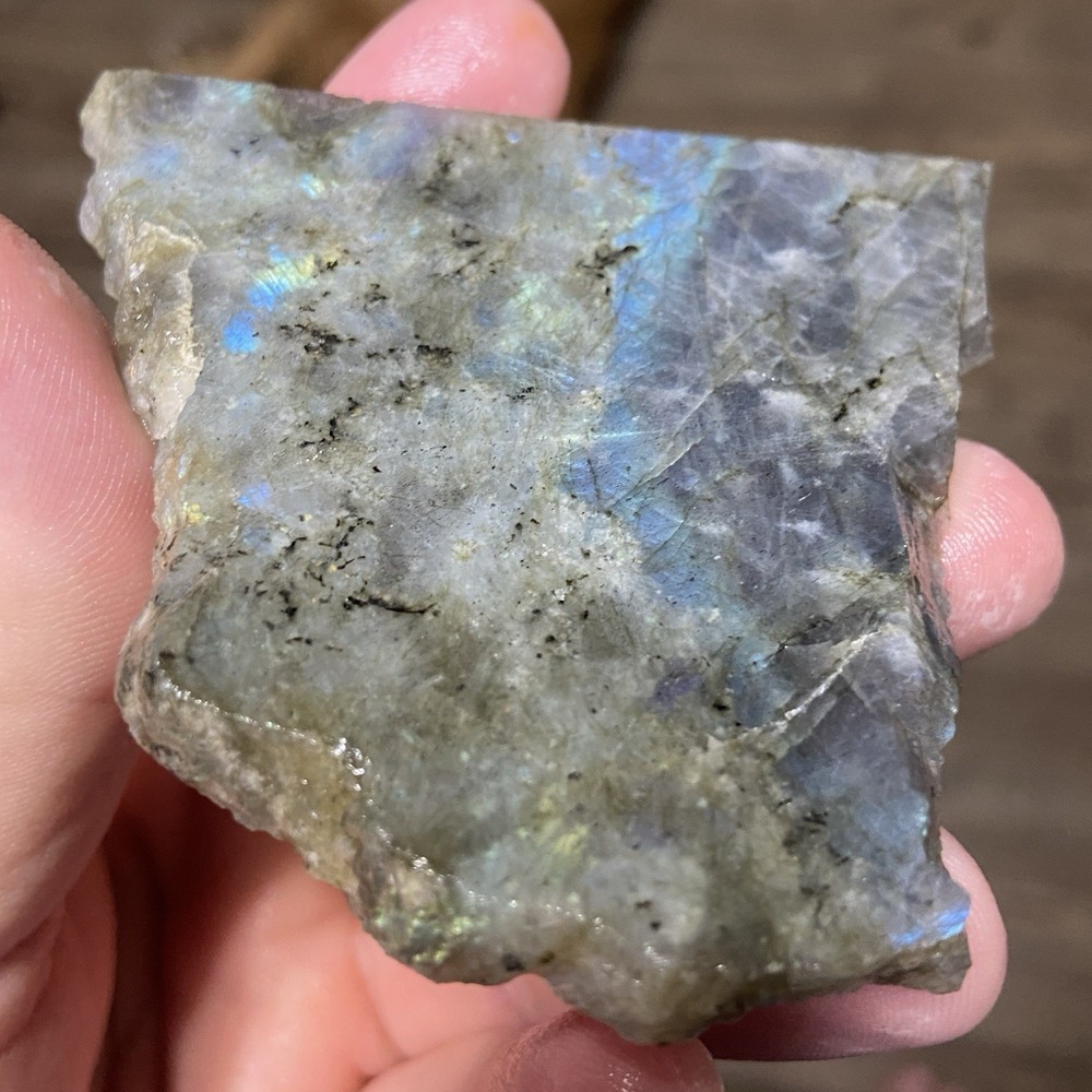 Labradorite Flashy Rough Slab 2.23 Oz