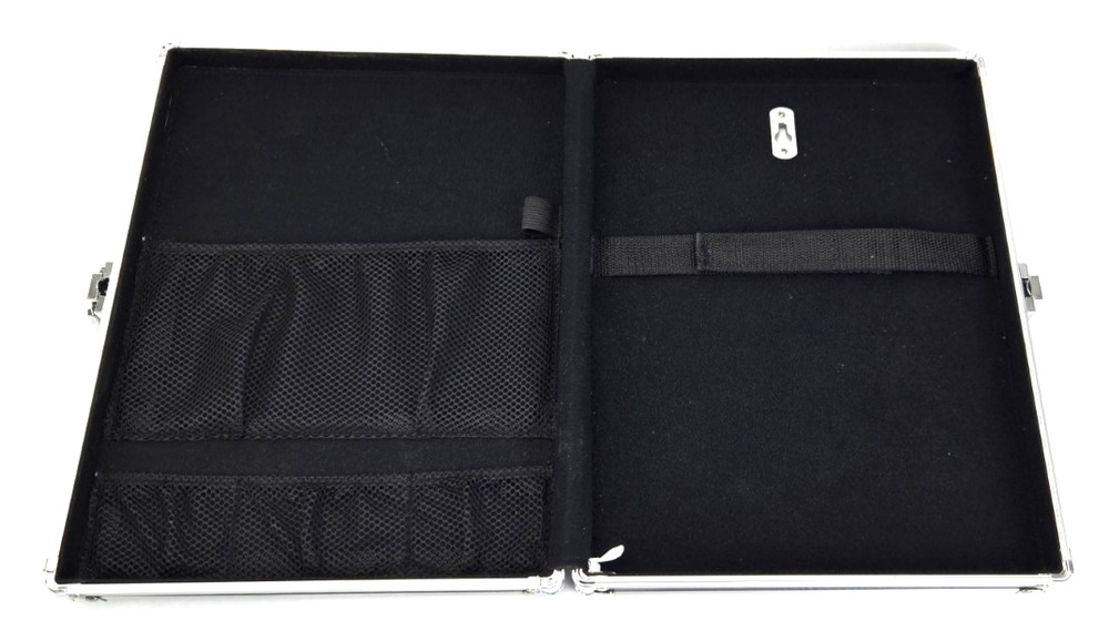Vaultz Locking Storage Clipboard Black/Silver with 2 Keys