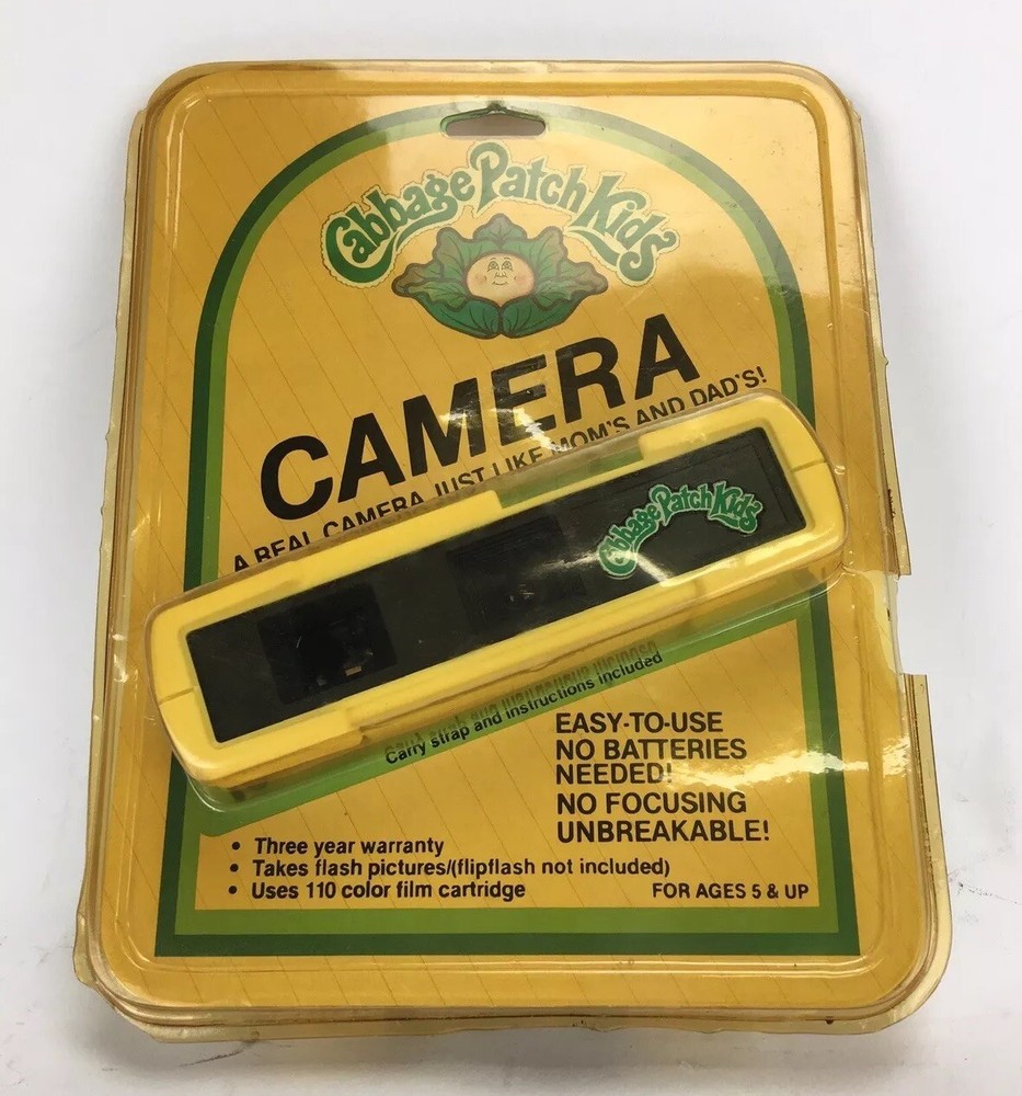 Vintage Cabbage Patch Kids Camera 110 Point And Shoot