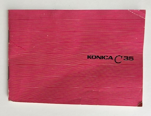 Konica C35 Instruction Manual multi-language