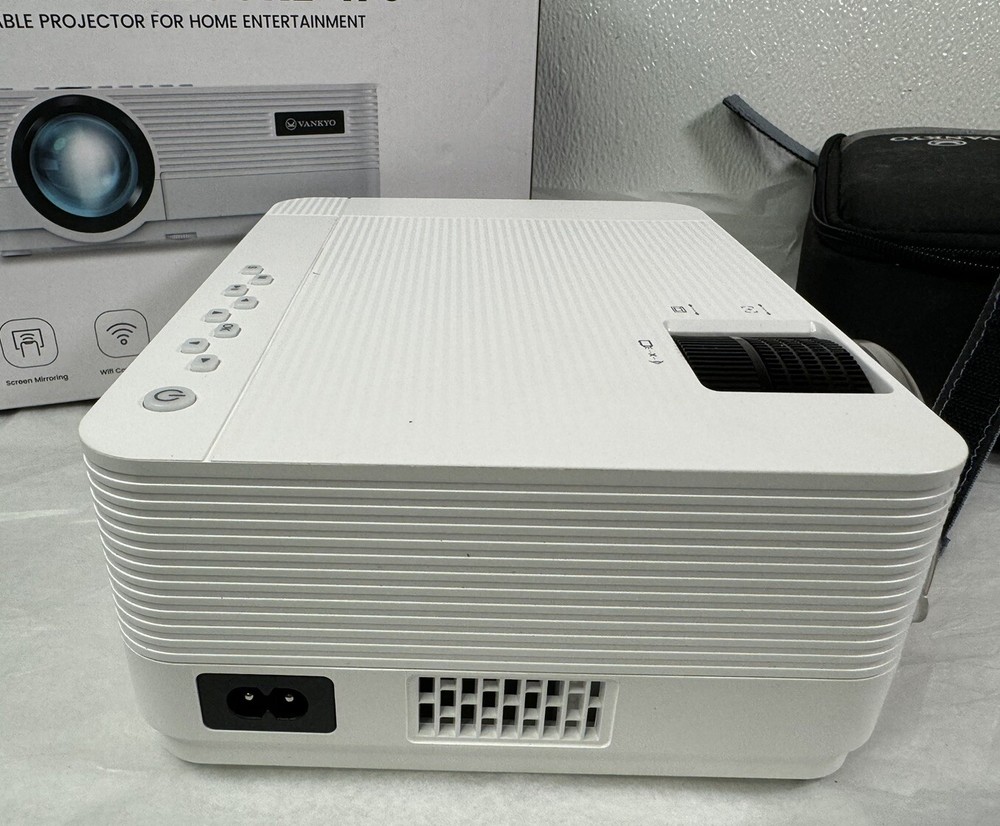 VANKYO Leisure 470 Mini Phone Projector - White New Condition
