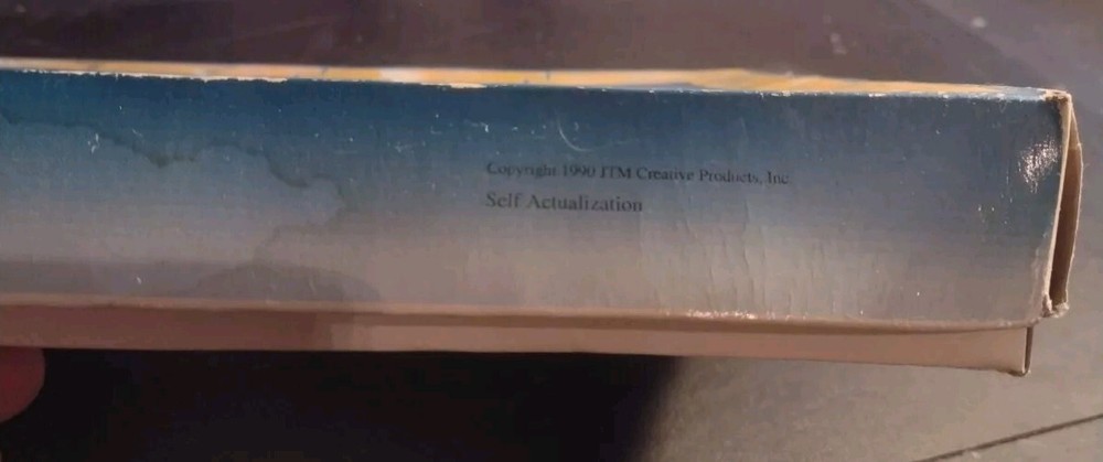Self Actualization Board Game 1990