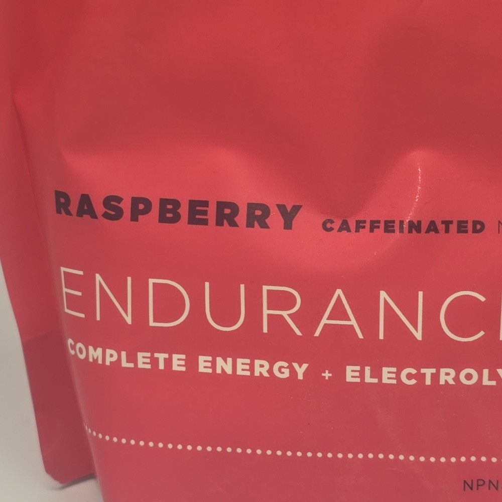 Tailwind Endurance Fuel Raspberry Caffeinated Hydration Powder Sealed