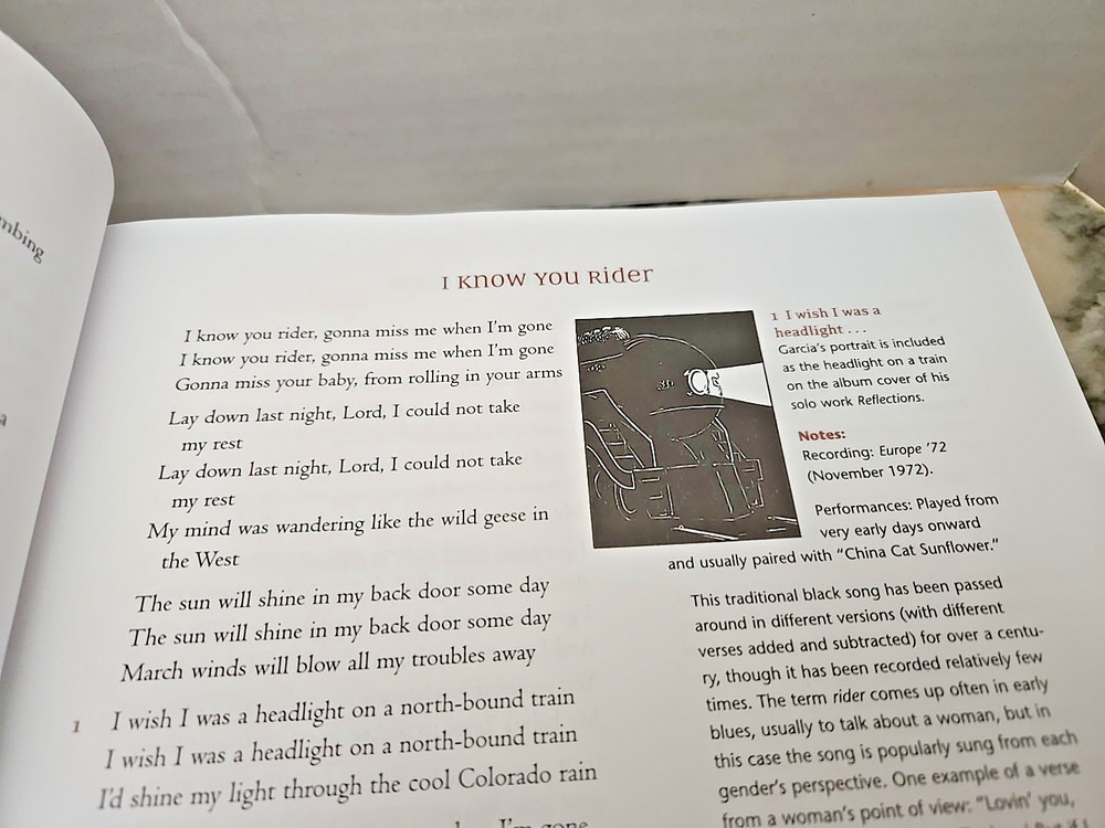 The Complete Annotated Grateful Dead Lyrics Annotations by David Dodd Hardcover