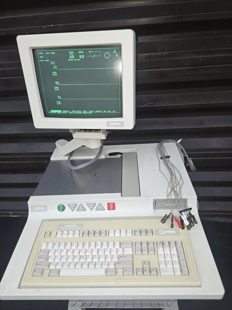 Quinton Q4500 Stress Test Machine System controller~ NO TREADMILL ~ WORKD GREAT