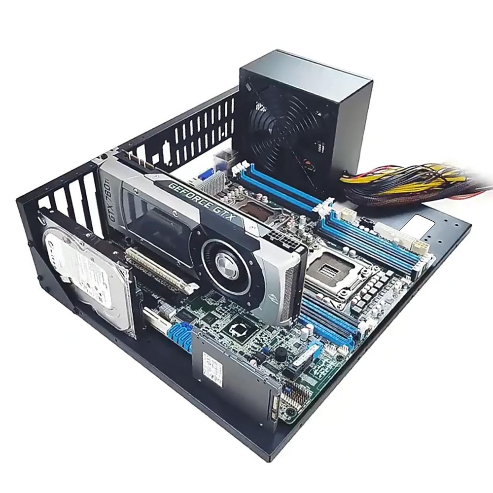 Open Air PC Case, Test Bench PC Case, ATX Open Frame Computer Case, DIY PC Ca...