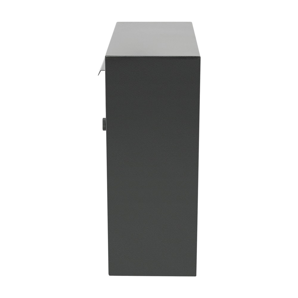 Wall-Mounted Mailbox With Combination Lock for Secure Mail Storage