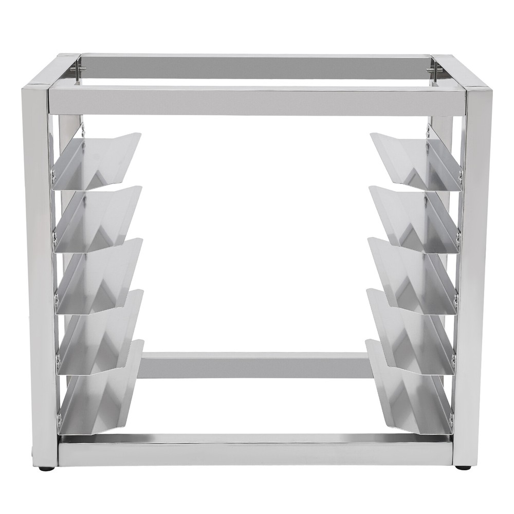 5-Tier Baking Tray Rack - Durable Stainless Steel Storage Organizer