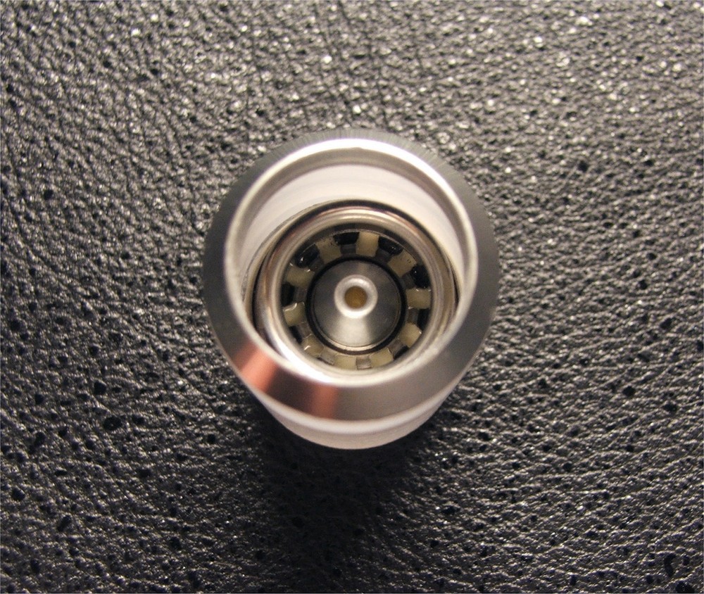 NEW CUSTOM LIGHTSABER BLADE PLUG MECHANICAL DESIGN SILVER MULTI RING GLOW CORE