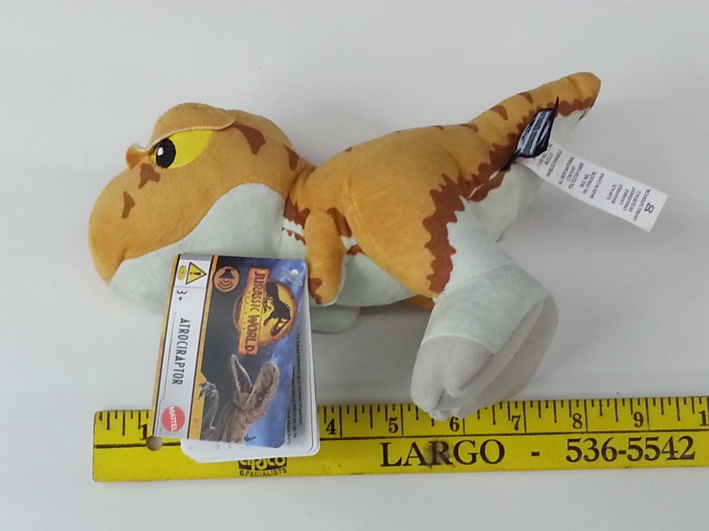 NEW Plush Dinosaur Jurassic World Atrociraptor