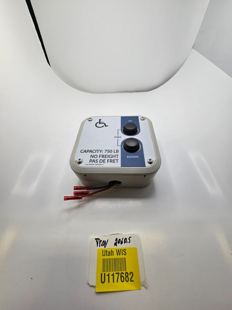 Electric Vertical Platform Lift Control Switch 750LB Capacity