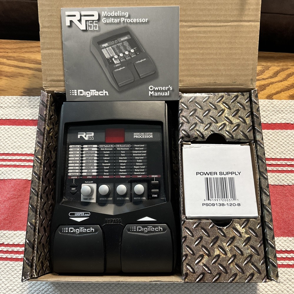 DigiTech RP155 Multi-Effects Guitar Effect Pedal